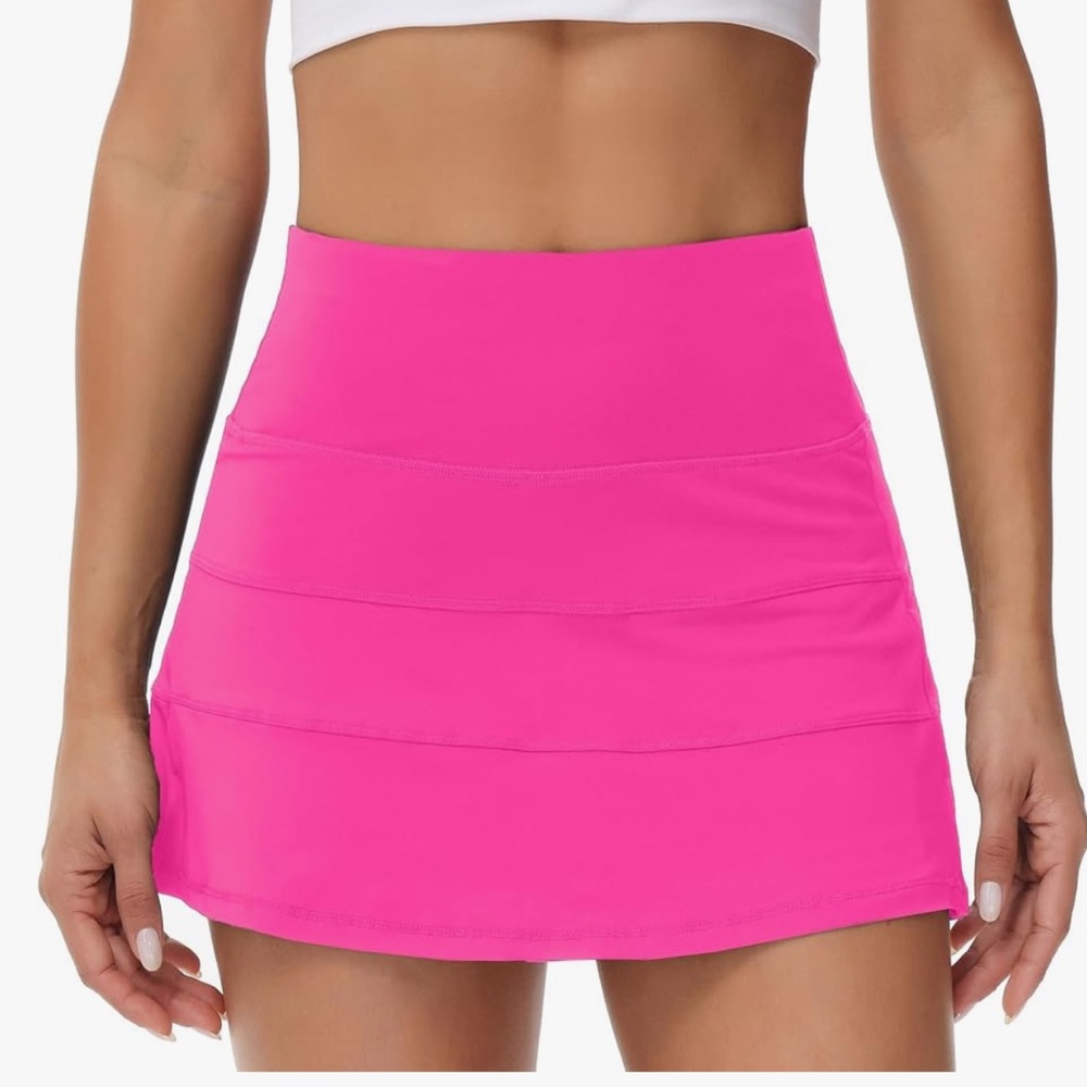 Womens Pink Lulu-Lookalike Skirt